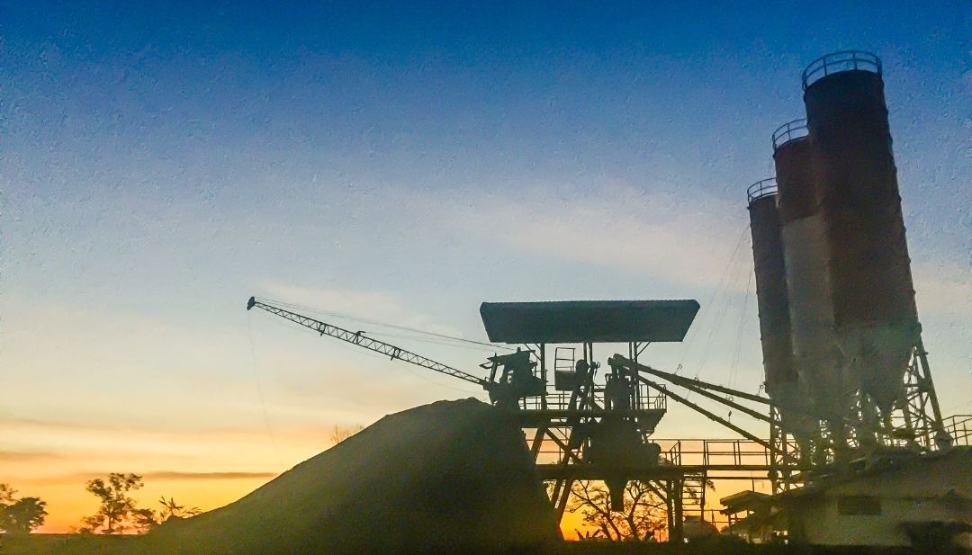 Planta de producción de concreto premezclado